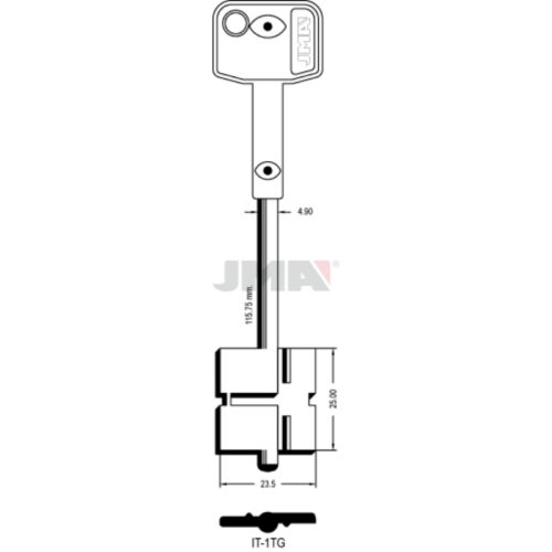 Chei JMA Cu Aripa Telescopica IT-1TG